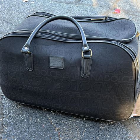 dolce and gabbana carry on luggage